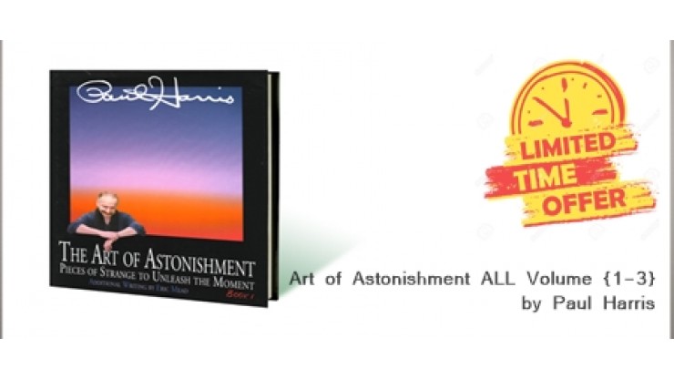 Art of Astonishment  ALL Volume {1-3} by Paul Harris -BOOK